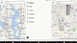 Windows Maps screenshot