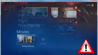 Windows Media Center screenshot