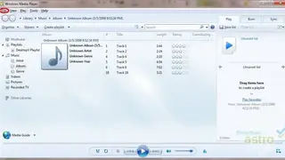 Windows Media Player screenshot