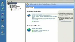 Windows Media Services screenshot