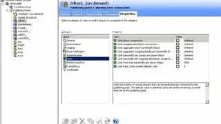 Windows Media Services screenshot