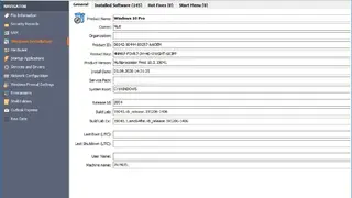 Windows Registry Recovery screenshot