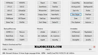 Windows Repair Toolbox screenshot
