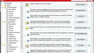 Windows System Control Center screenshot
