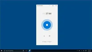 Windows Voice Recorder screenshot