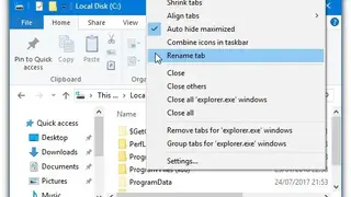 WindowTabs screenshot