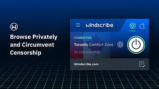 Windscribe screenshot