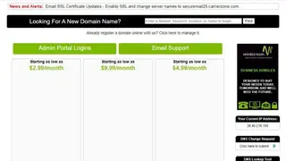Windstream Hosted Solutions screenshot