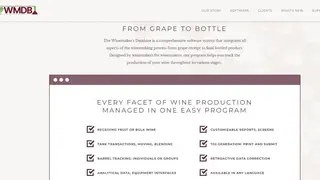 Winemaker’s Database screenshot