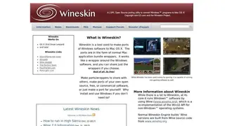 Wineskin Winery screenshot