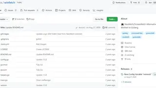 Winfetch by Max Bridgland screenshot