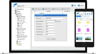 Wing FTP Server screenshot