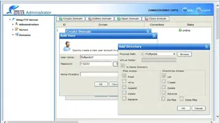 Wing FTP Server screenshot