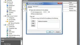 WinGate Mail Server screenshot