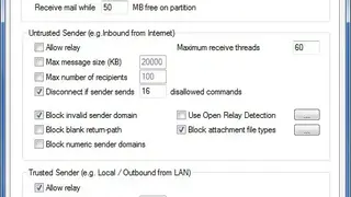 WinGate Mail Server screenshot