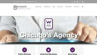 Winger Marketing screenshot