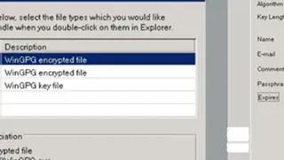 WinGPG screenshot