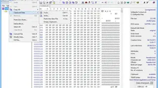 WinHex screenshot