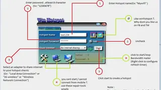WinHotspot Virtual WiFi Router screenshot