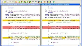 WinMerge screenshot