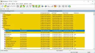 WinMerge screenshot