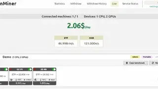 WinMiner screenshot