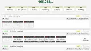 WinMiner screenshot