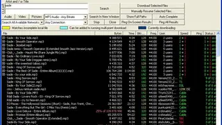 WinMX screenshot