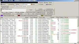 WinMX screenshot