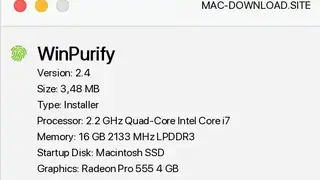 WinPurify screenshot