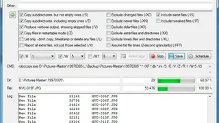 WinRoboCopy screenshot