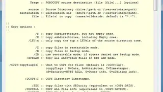WinRoboCopy screenshot