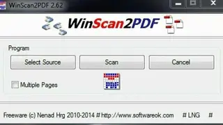WinScan2PDF screenshot