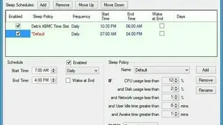 WinSleep screenshot