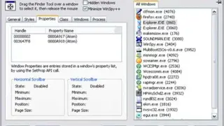 WinSpy++ screenshot