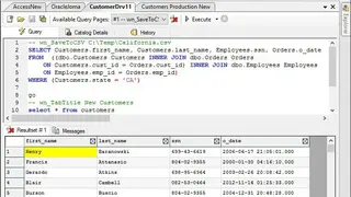WinSQL screenshot