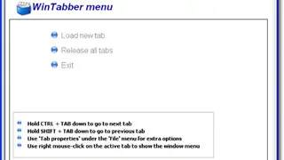 WinTabber screenshot