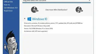 WinUSB – multi-boot screenshot
