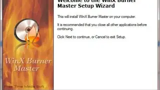WinX Burner Master screenshot