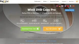 WinX DVD Copy Pro screenshot