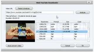 WinX YouTube Downloader screenshot