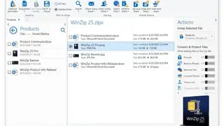 WinZip screenshot