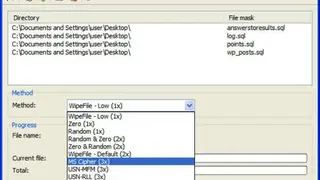 WipeFile screenshot