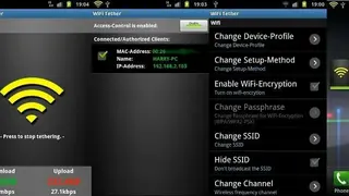 Wireless Tether for Root Users screenshot