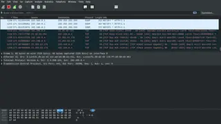 Wireshark screenshot