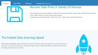 Wise Data Recovery screenshot
