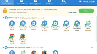 Wise Disk Cleaner screenshot