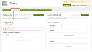 WISEflow screenshot