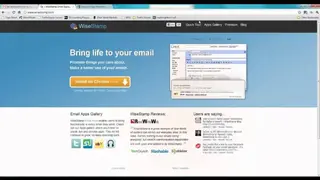 Wisestamp screenshot