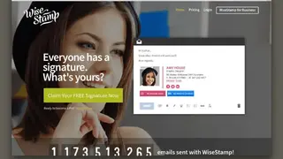 Wisestamp screenshot
